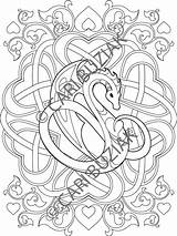 Celtic sketch template