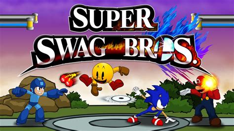 Super Swag Bros Smash Bros Animation Mario Vs Sonic Vs