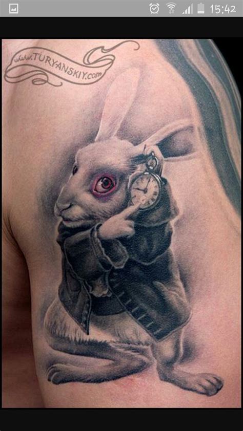 white rabbit rabbit tattoos white rabbit tattoo wonderland tattoo