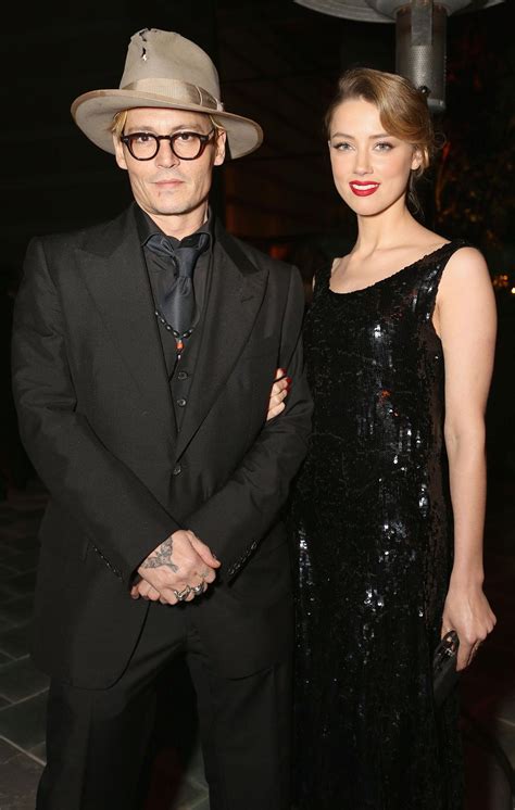 it s official johnny depp and amber heard make first gala