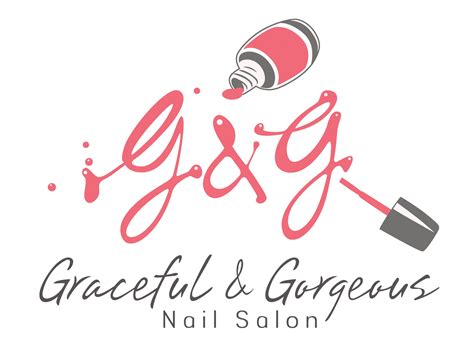 logo unas premade beauty nails logo polish nails logo pink gold