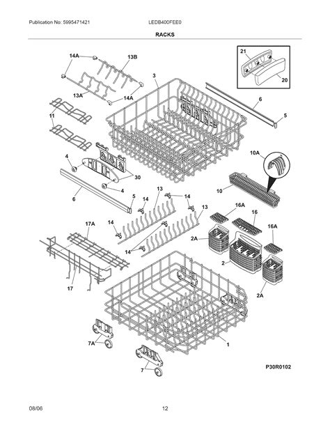 frigidaire dishwasher tub parts model ledbfee searspartsdirect