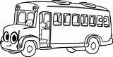 Tayo Coloring Pages Bus Getcolorings sketch template