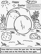 Easter Religious Coloring Pages Preschoolers Print Getcolorings sketch template