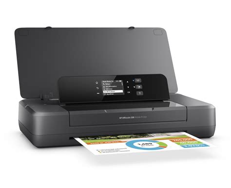 hp printer inkjet color officejet pro mobile    ppm   ppm