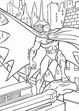 Batman Gotham Defendendo Hellokids sketch template