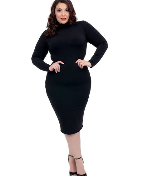 Plus Size Tight Dress Pluslook Eu Collection