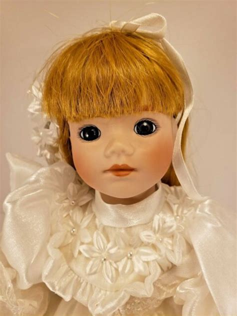 Beautiful Redhead Bride Doll By Camelot Qvc Artist Doll New In Box 1990