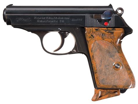 mm kurz walther ppk semi automatic pistol rock island auction