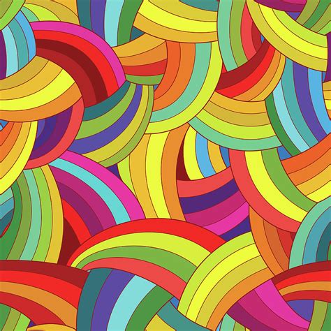 vector abstract seamless pattern digital art  linaflerova fine art