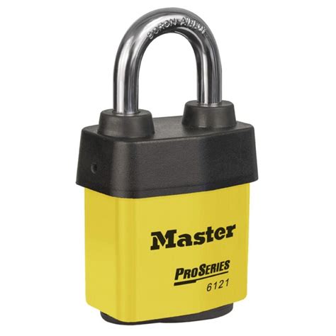 master lock  weather tough pro series rekeyable padlock