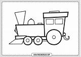 Trenes Tren Locomotoras Rincondibujos Navegación Entradas sketch template