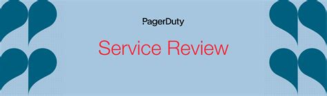service review pagerduty operational reviews documentation