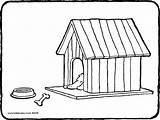 Dog Kennel Drawing Getdrawings sketch template