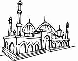Sketsa Mewarnai Masjid Mesjid Tk Paud Orang Gambarcoloring Ide Kecil Dibutuhkan Juga sketch template