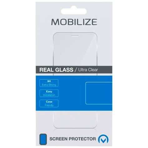 mobilize gehard glas clear screenprotector xiaomi redmi note  belsimpel