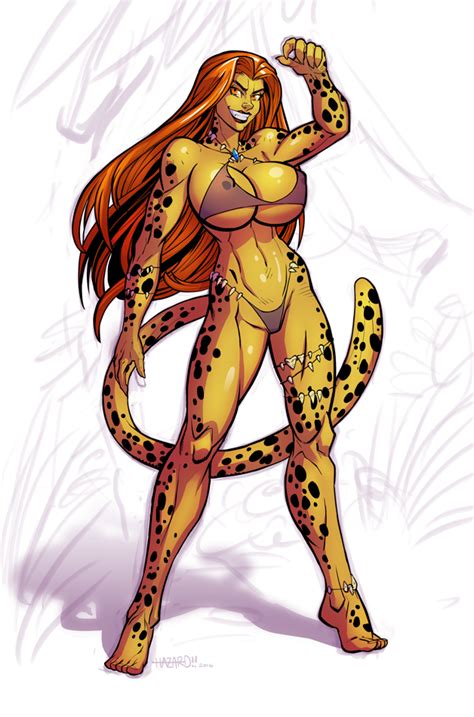 Cheetah Busty Supervillain Cheetah Naked Supervillain