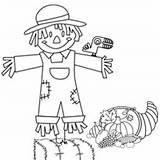 Yoobi Coloring Pages Sheets Activity Scarecrow sketch template