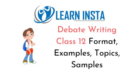 education  debate writing class  format examples topics