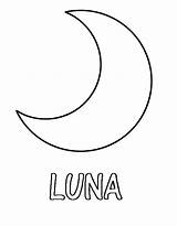 Lunas Luna Imagui Colorear Siluetas Lettering Sombras sketch template