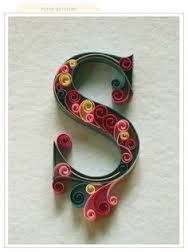 printable quilling templates letters google search quilling