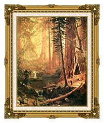 albert bierstadt giant redwoods  california canvas prints  framed art  accents  artcom
