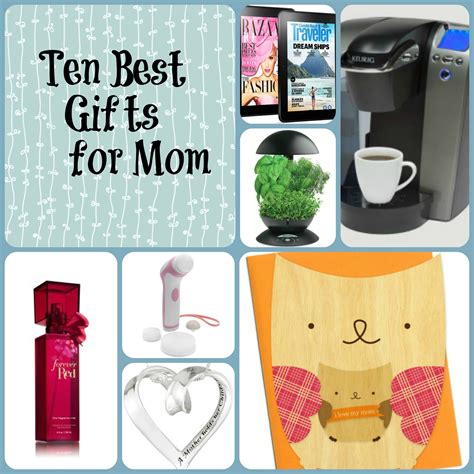 ten  gifts  mom budget earth