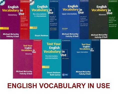 english vocabulary     books