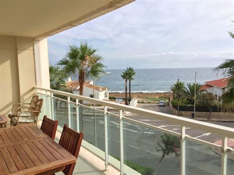 nice oceanfront apartment apartments  rent  xabia comunidad valenciana spain airbnb