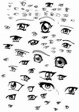 Eyes Olhos Occhi Tiernos Lineart Disegnare sketch template