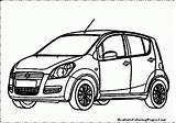 Mobil Mewarnai Suzuki Kartun Terupdate Modifikasi Mainan Menggambar Galeri sketch template