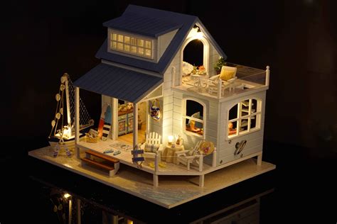 diy miniature house kit dollhouse miniature dining room diy kit