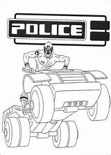 Polizia Stampare Disegno sketch template