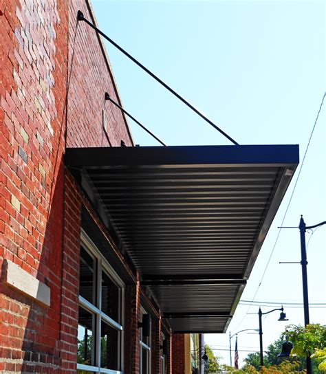 awnings   business apartment awning pinterest canopy metal awning  building ideas