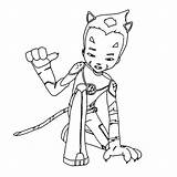 Lyoko Code Coloring Pages Books sketch template