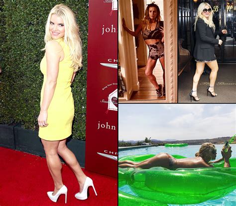 Jessica Simpson S Incredibly Toned Legs Photos