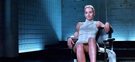 sharon stone nue dans basic instinct