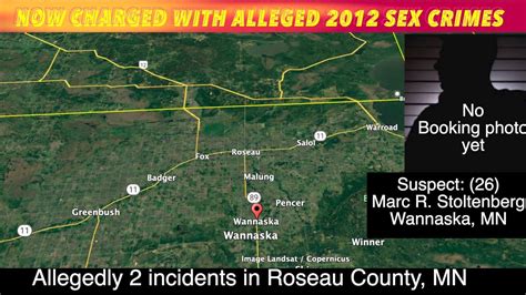 Now Charged With Alleged 2012 Sex Crimes In Roseau County Minnesota