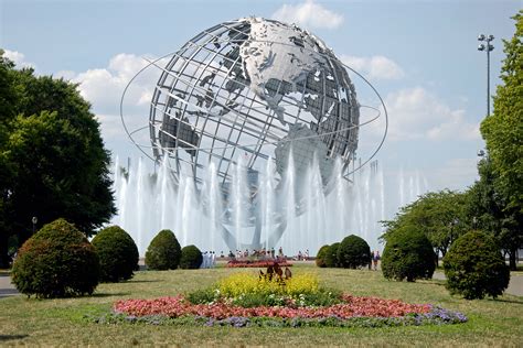 unisphere  flushing meadowscorona park park   york  york city fountains