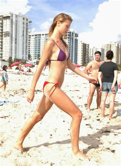 Olga Kent Bikini Candids In Miami ~ Hot Girl Beautiful 14