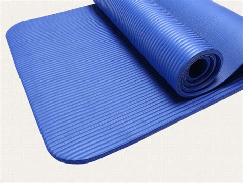 blue yoga mat growing everyday