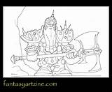 Warcraft sketch template
