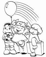Coloring Pages Happy Child Children Popular Getdrawings Drawing January sketch template