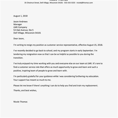 official letter sample  english  template