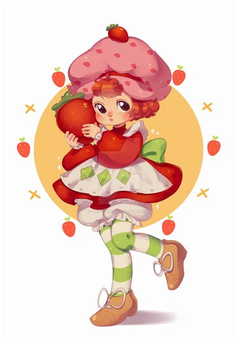 strawberry shortcake  bishakalaka  deviantart   strawberry