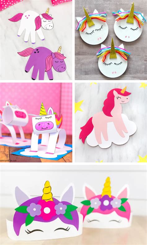 magical unicorn crafts  kids unicorn crafts  kids crafts