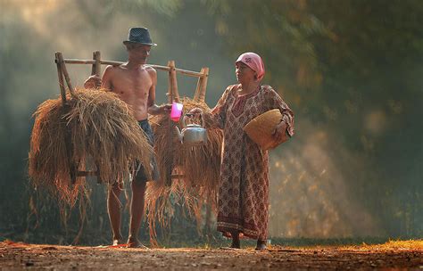 everyday lives of villagers in indonesia captured in