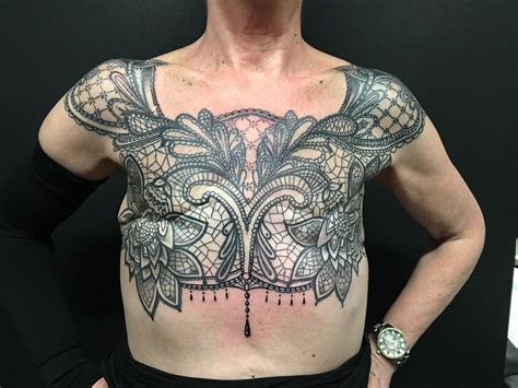 5 Years After Remission Woman Gets Mastectomy Tattoo On Her Chest