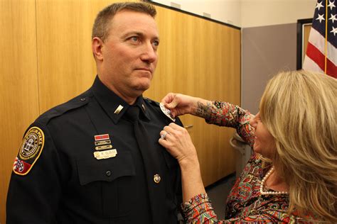 fpd chief promotes  sergeant  lieutenant williamson source
