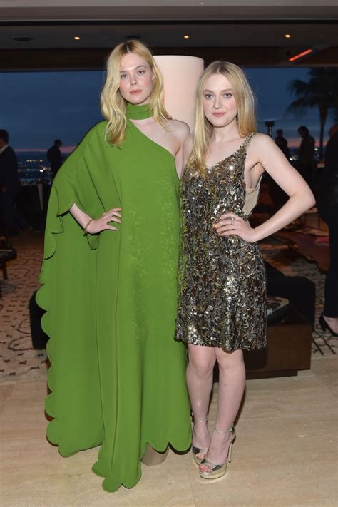 elle and dakota fanning s pictures together over the years popsugar